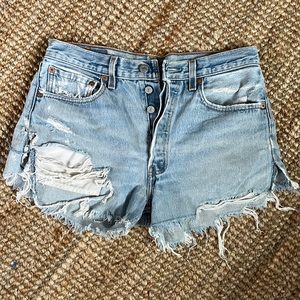 Vintage Levi cutoffs